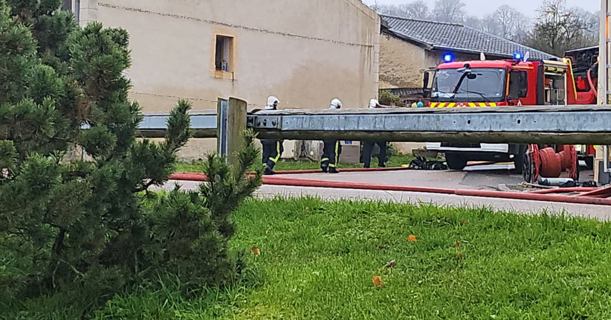 les occupants ont eu le temps de sortir à temps