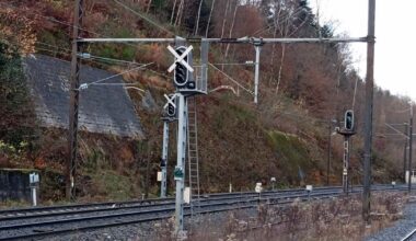 Des bus pour transporter les voyageurs pendant la coupure