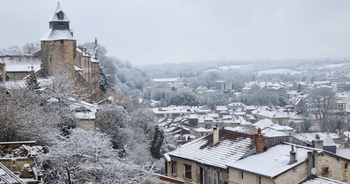 la nature se pare de blanc, un régal pour les yeux