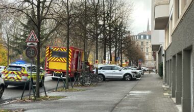 un colis suspect découvert en travers de la route, une enquête est ouverte