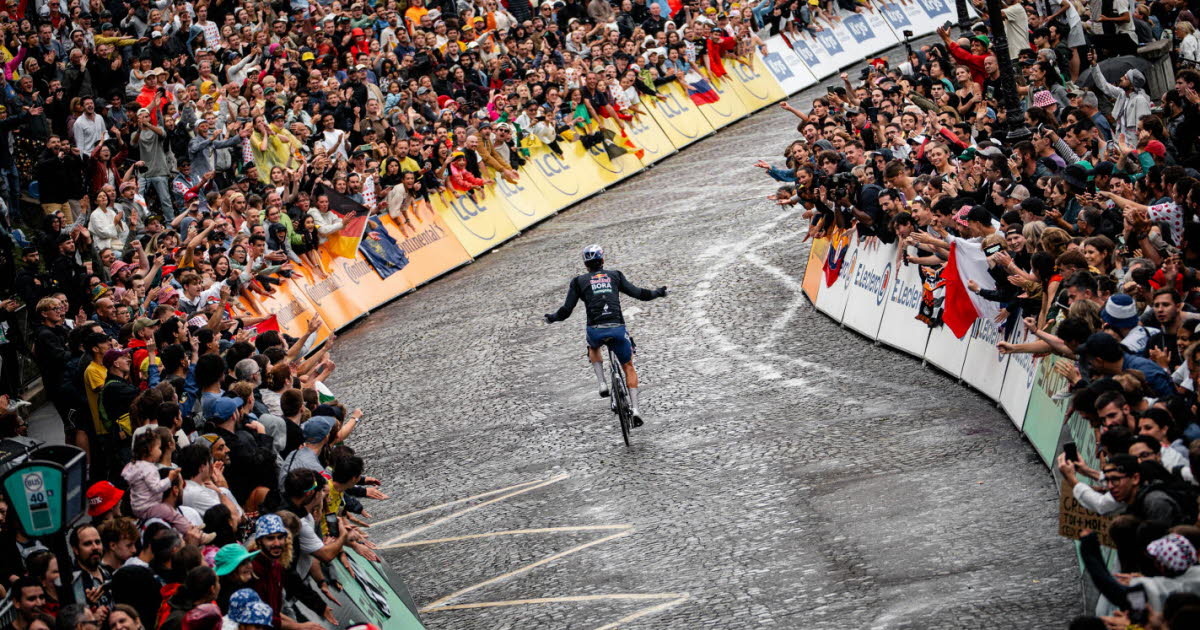 Cyclisme. Un Jurassien signe LA photo du Tour de France  : admiratif, Roglič la lui réclame