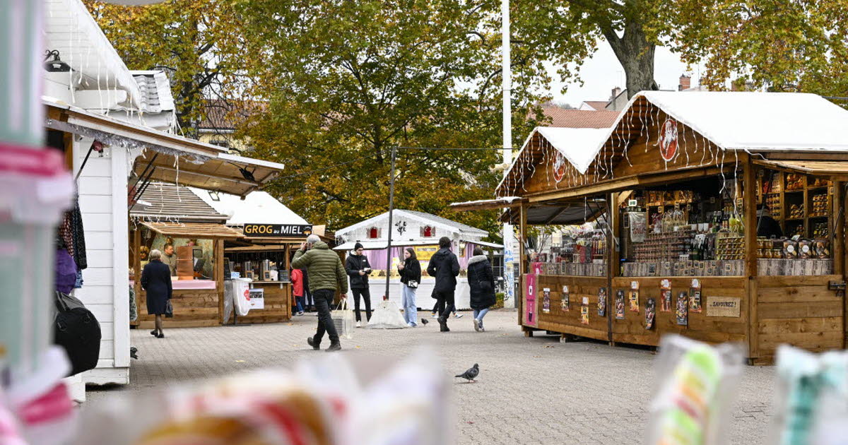 Lyon. Le marché de Noël est installé place Carnot jusqu’au 24 décembre