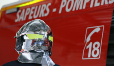 le feu maîtrisé par les pompiers