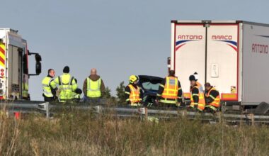 Drôme. Une voiture s'encastre sous un poids lourd sur l'autoroute A7 : deux morts
