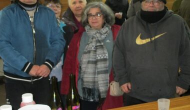Saint-Étienne-en-Bresse. La tradition du beaujolais nouveau est respectée
