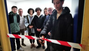 Saint-Étienne/Montchovet-La Marandinière. Ces élèves ont complètement rénové une salle en un vestiaire dédié au cours d’éducation sportive