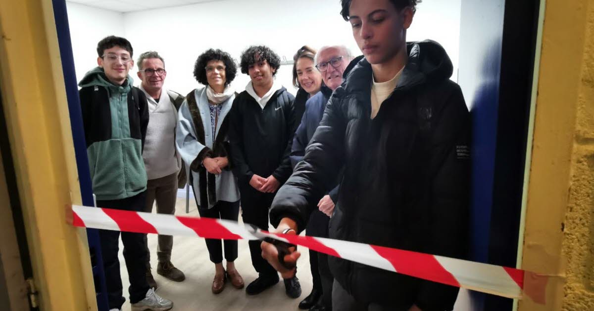 Saint-Étienne/Montchovet-La Marandinière. Ces élèves ont complètement rénové une salle en un vestiaire dédié au cours d’éducation sportive
