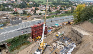 le chantier continue d’avancer sans encombre