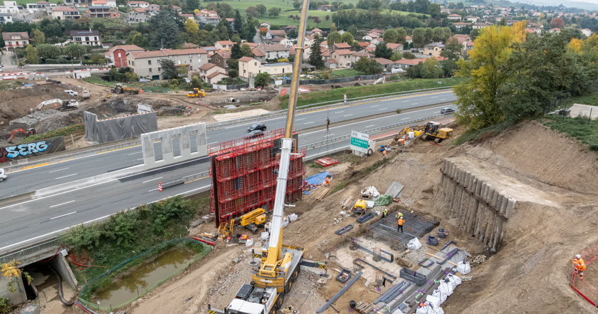 le chantier continue d’avancer sans encombre