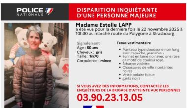 Strasbourg. Un appel à témoins après la disparition d'une femme de 50 ans