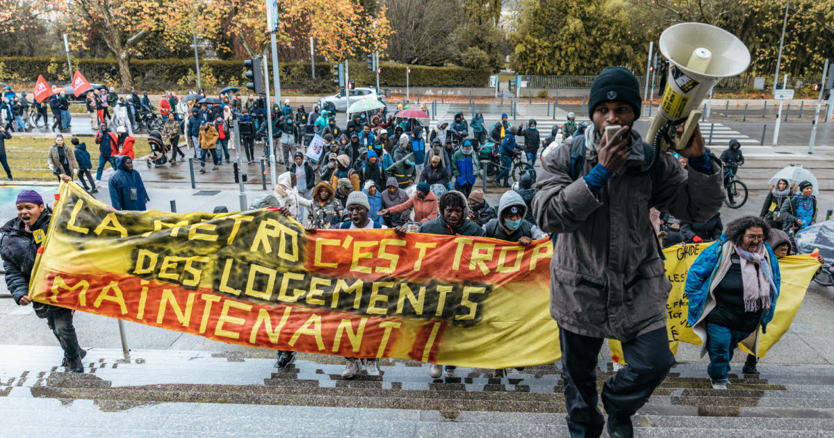 ils réclament des réquisitions de logements