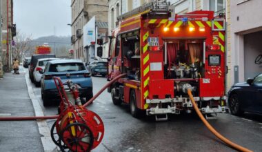 de gros moyens déployés par les pompiers