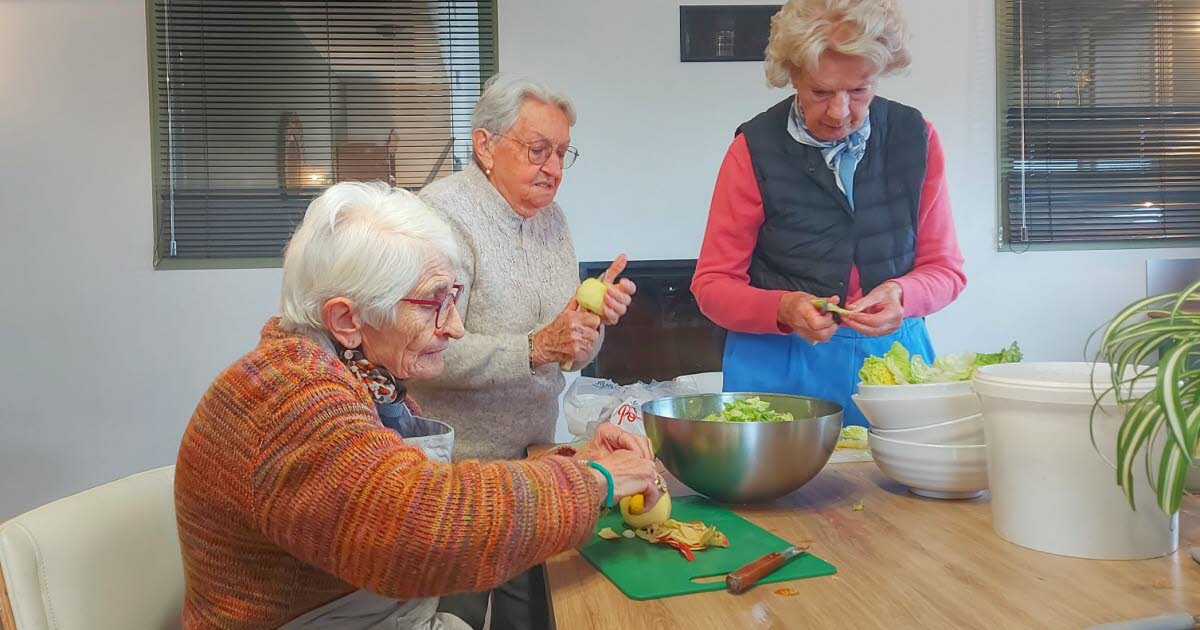 Métropole de Lyon. À la Maison de Blandine, ils vieillissent ensemble dans la bonne humeur et en toute autonomie