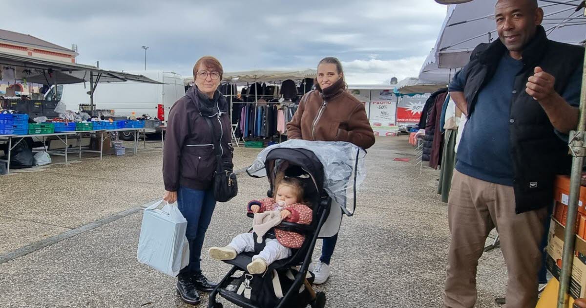 l’inquiétude sur le marché, à la gare