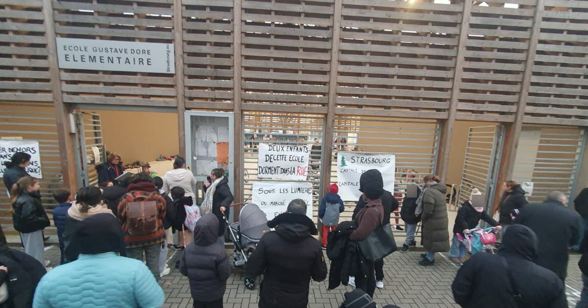 mobilisation pour trois jeunes filles à l’école Gustave-Doré