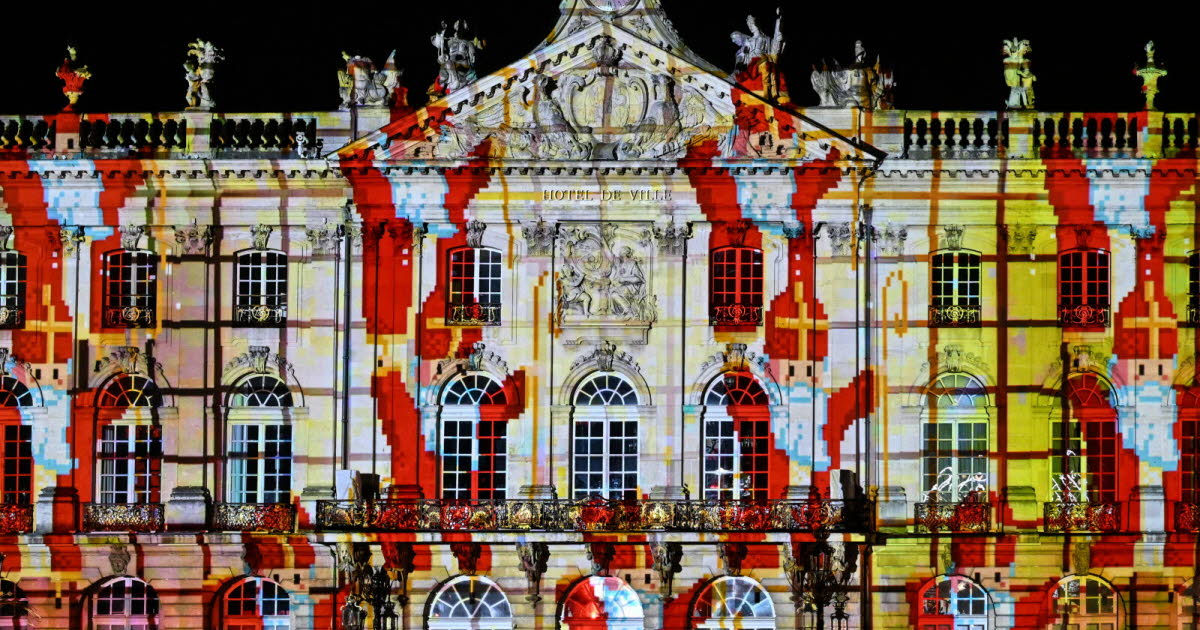 L’incontournable vidéo mapping de Saint-Nicolas