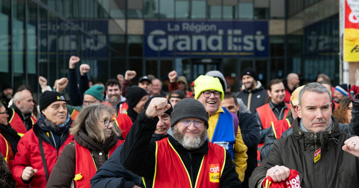 Grand Est. Les cheminots CGT manifestent contre la fermeture des guichets