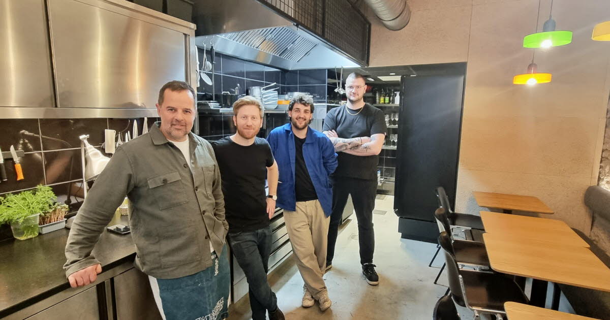 Lyon . Avec Saône, Jeff Têtedoie et son équipe vous invitent au cœur même de leur cuisine