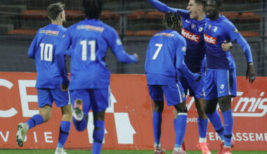 à onze contre dix pendant 75 minutes, le GF38 élimine le FC Annecy