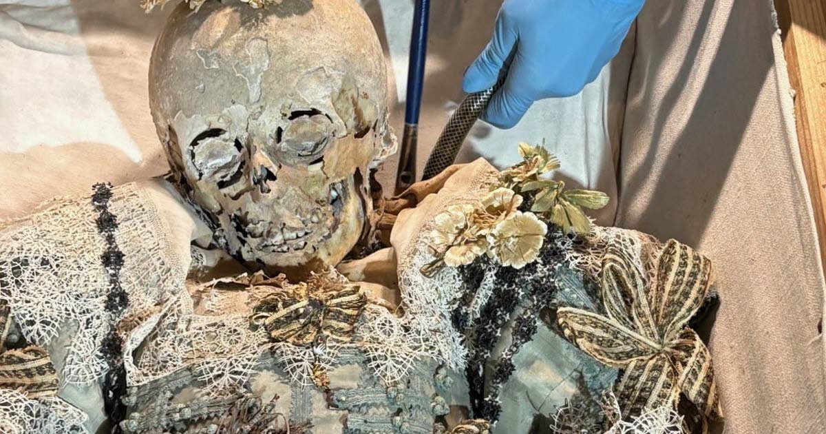 Paris. Le grand voyage au Musée de l'Homme de la jeune fille momifiée de Strasbourg