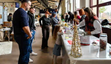 Photo. Le Marché de Noël vert s'est installé pour le week-end à la salle des fêtes de Gentilly, à Nancy