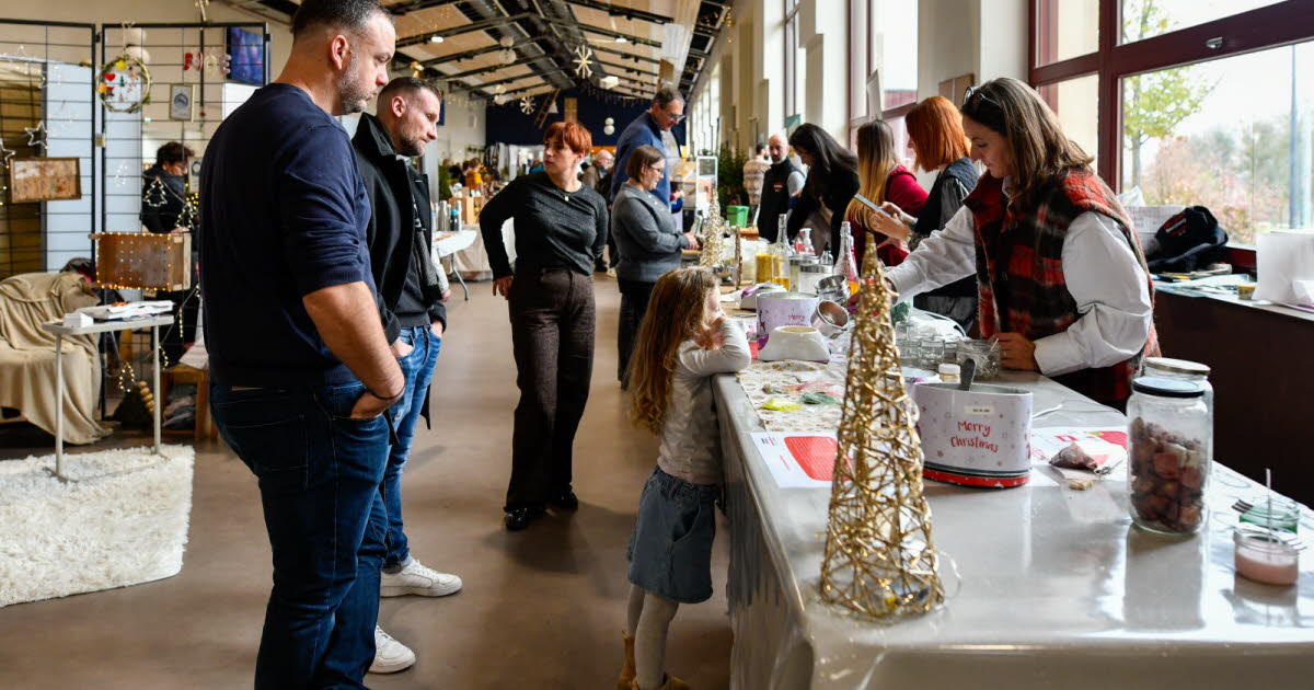 Photo. Le Marché de Noël vert s'est installé pour le week-end à la salle des fêtes de Gentilly, à Nancy