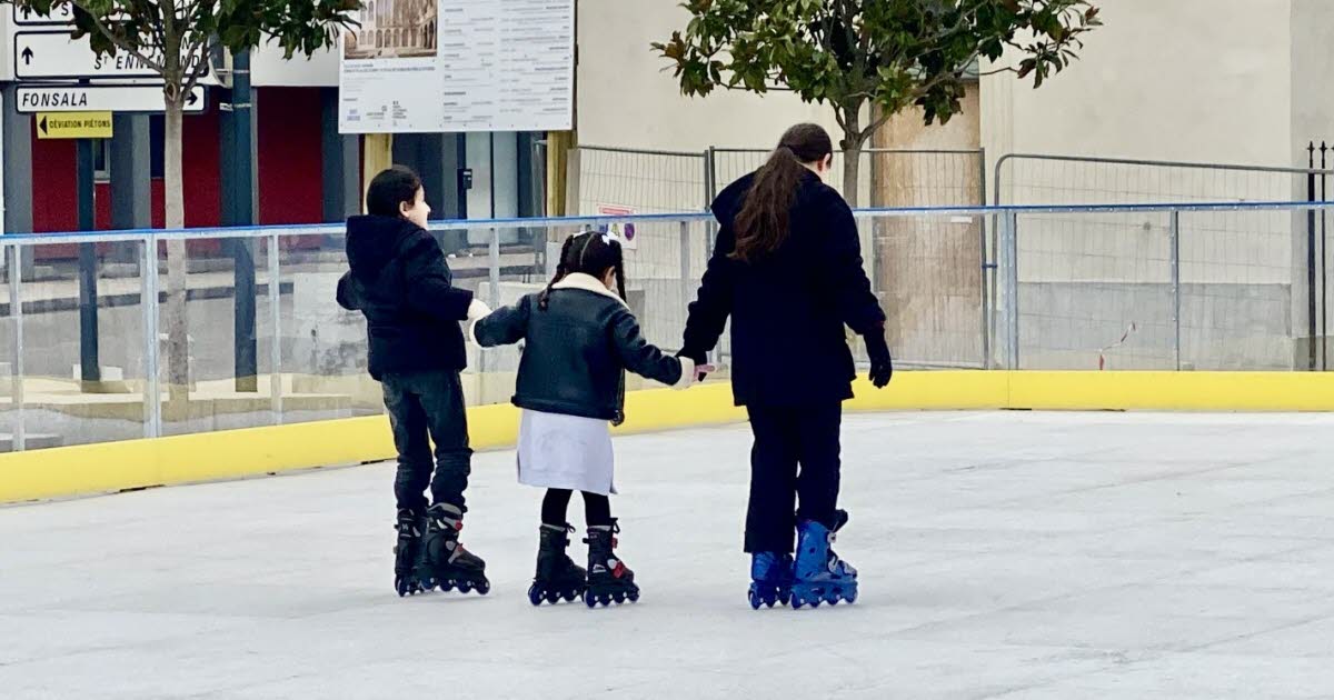la patinoire est ouverte jusqu’au 4 janvier