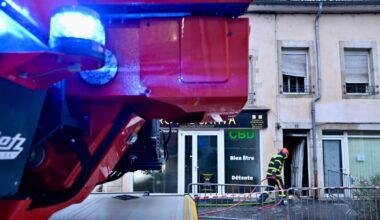 Photos. Cinq personnes mortes dans un incendie à Neuves-Maisons, près de Nancy