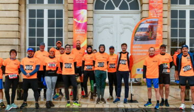 ils courent pour faire passer un message