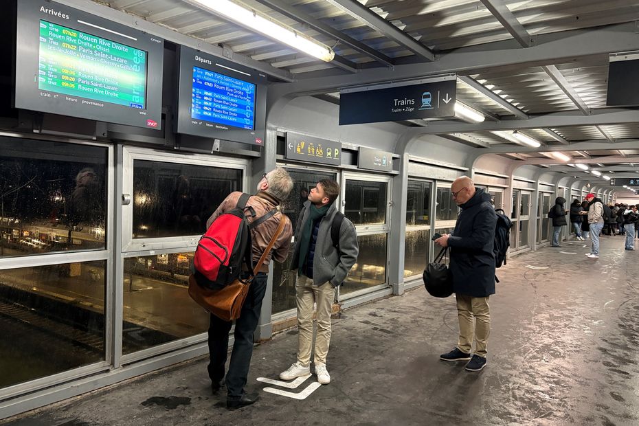 SNCF. Aucun train ne circule entre Rouen et Paris ce matin, des dizaines de voyageurs déroutés