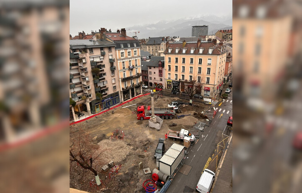 Grenoble. Des "travaux imprévus" rallongent la durée de ce chantier contesté