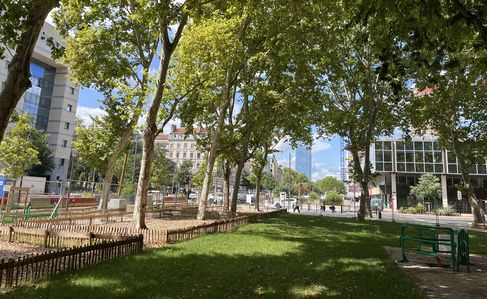 La place des Martyrs de la Résistance a été inaugurée