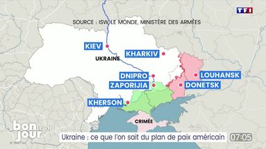Plan américain pour la paix : selon Donald Trump, l'Ukraine aurait intérêt à céder une partie de son territoire à la Russie