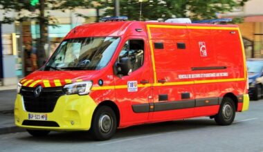 un piéton renversé par une voiture