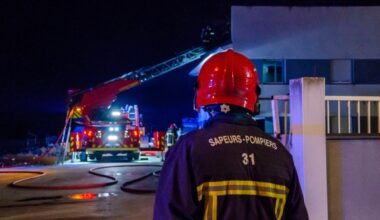 le feu se déclare à l'hôtel, 50 personnes évacuées en pleine nuit