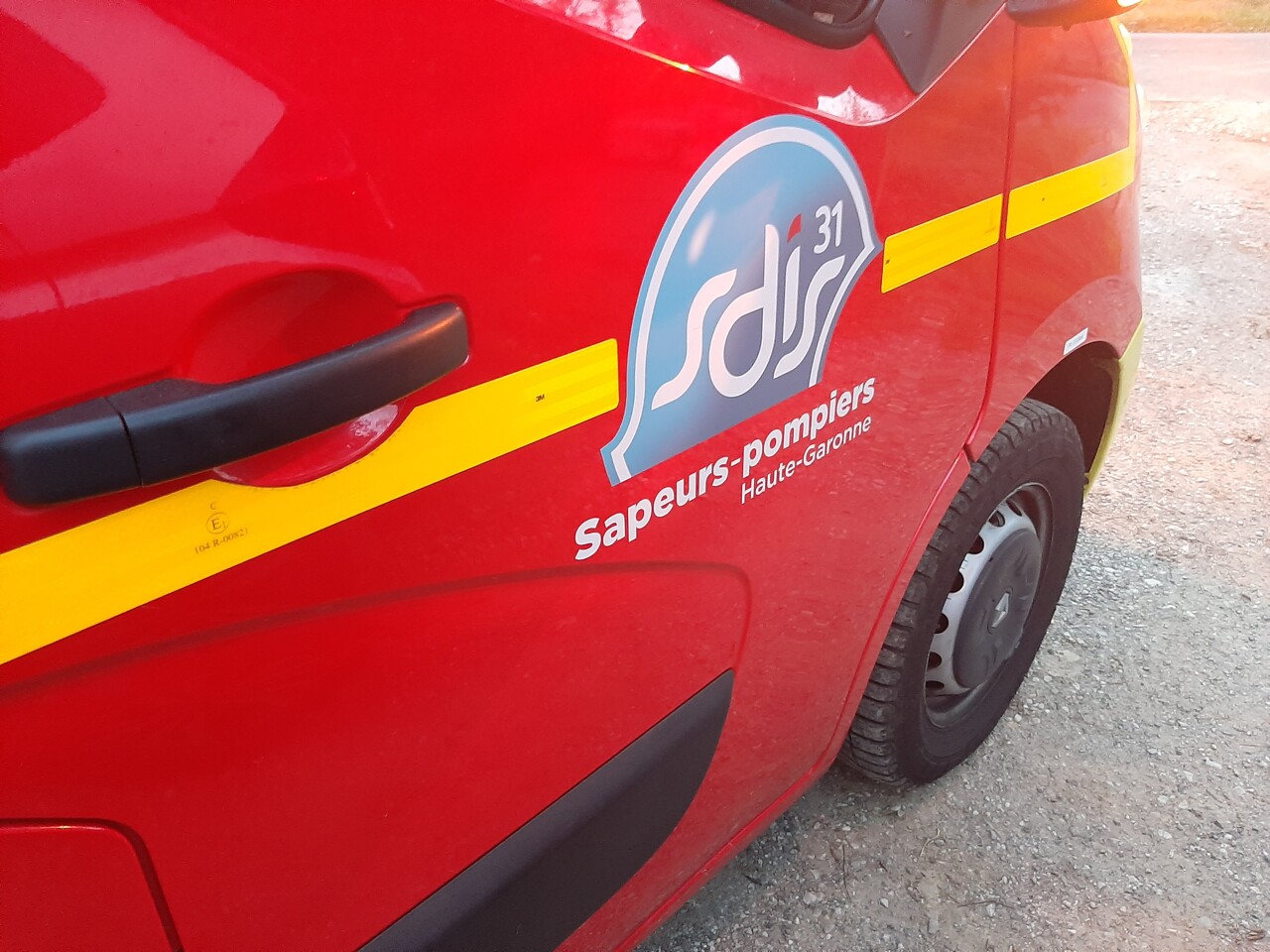 un motard évacué en urgence absolue par hélicoptère