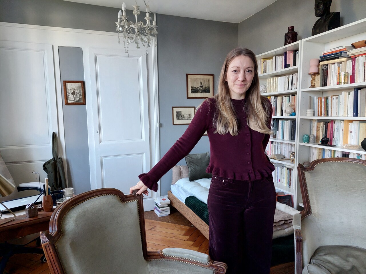 Cette psychanalyste propose des séances gratuites dans des salons de thé à Rouen