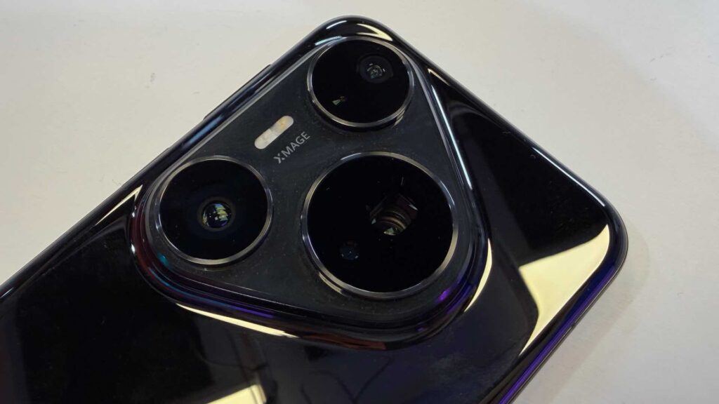 Le module caméra XXL du Huawei Pura 80 Pro.