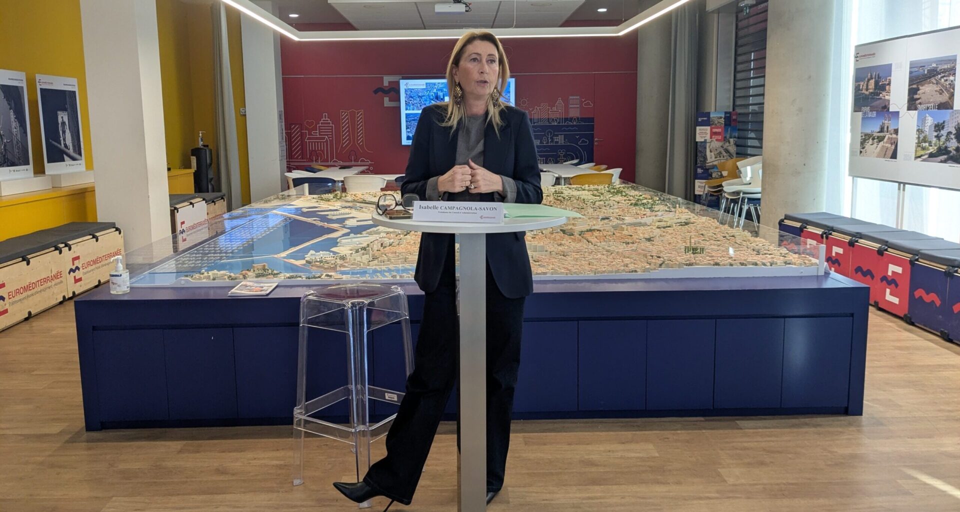 La nouvelle présidente d'Euroméditerranée livre sa vision, entre continuité et vœux pieux