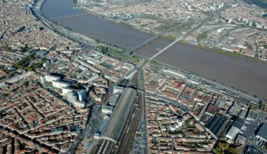 Quartier de la gare à Bordeaux