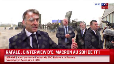 Rafale : l'interview d'Emmanuel Macron