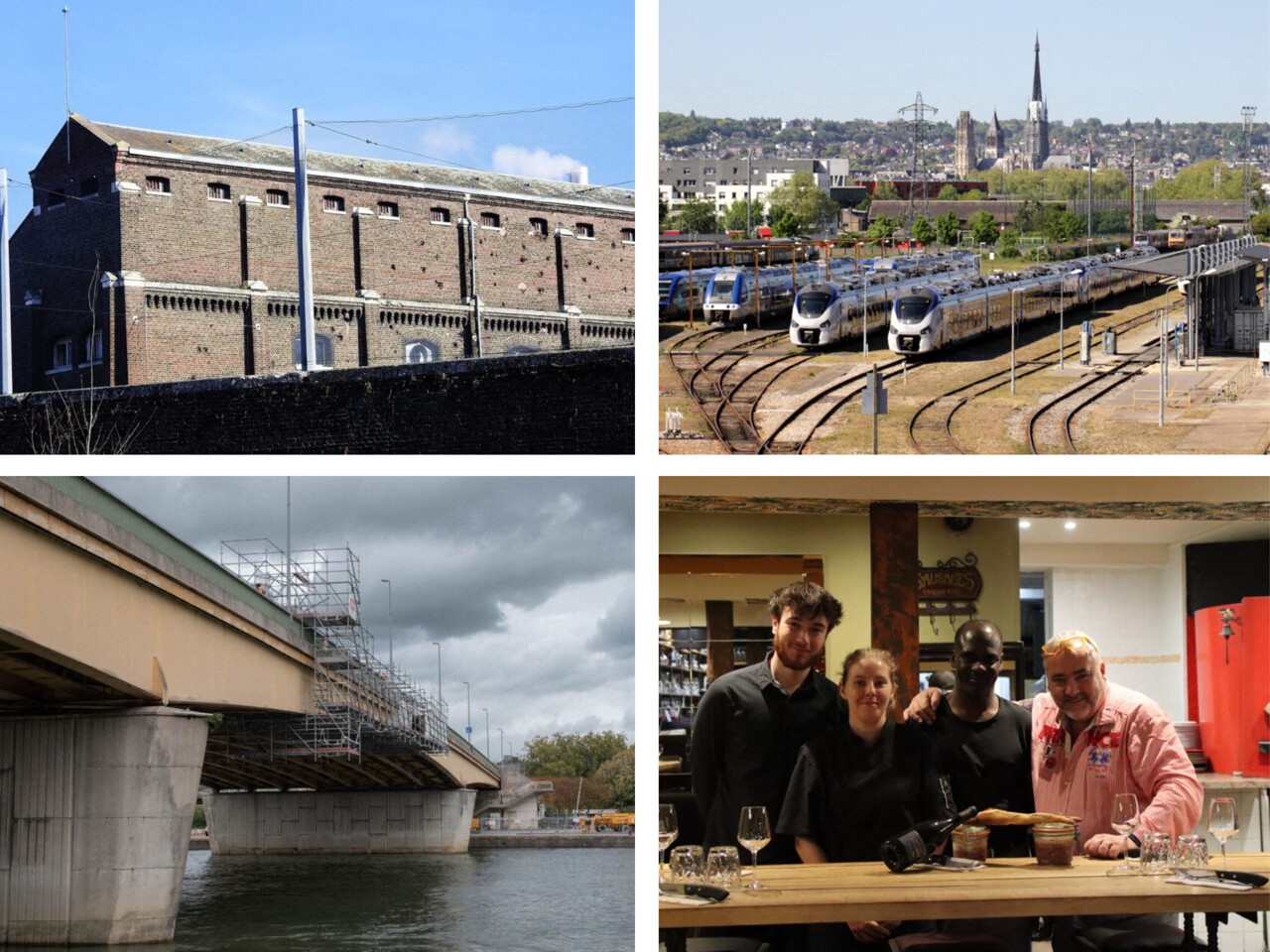 Agression à la prison, concurrence dans les trains, commerces... Le récap' de l'actu à Rouen