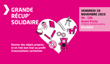 Donnez, partagez, recyclez à la Grande Récup’ Solidaire