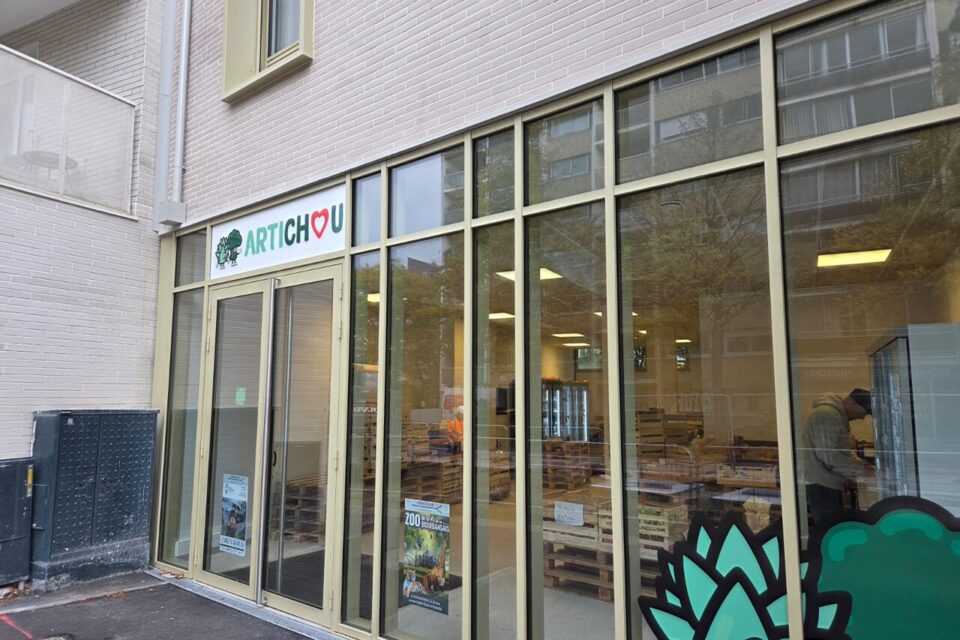 Le magasin antigaspi se situe dans le nouveau bâtiment Campus Frassati, rue de Saint-Malo.