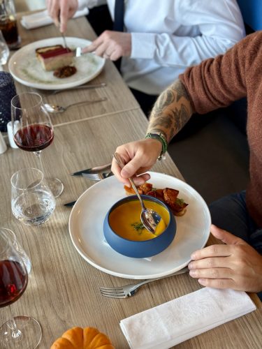 Restaurant L’Archipel cuisine francaise dessert kimchi IMG_3353