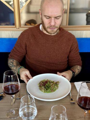 Restaurant L’Archipel cuisine francaise dessert kimchi IMG_3364