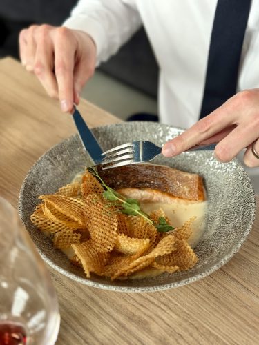 Restaurant L’Archipel cuisine francaise dessert kimchi IMG_3424 2