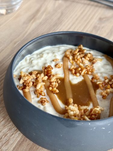 Restaurant L’Archipel cuisine francaise dessert kimchi IMG_3469