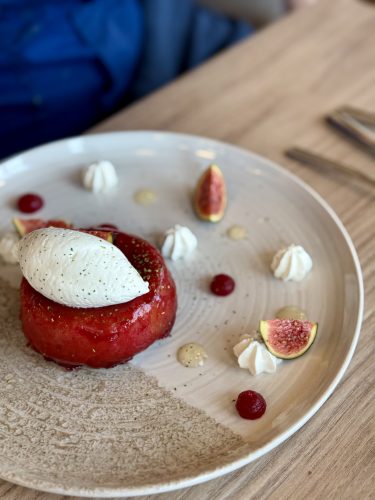 Restaurant L’Archipel cuisine francaise dessert kimchi IMG_3471