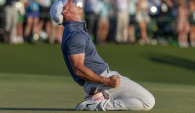 Masters champion Rory McIlroy ©Masters Tournament